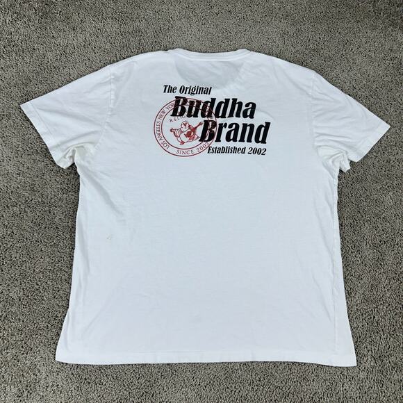 True Religion Shirt Mens 3XL White Black The Original Buddha Brand Casual - Picture 1 of 12
